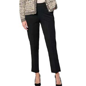 Isaac Mizrahi Live! 24/7 Stretch Straight Leg Ankle Pant 12 PETITE (9998)